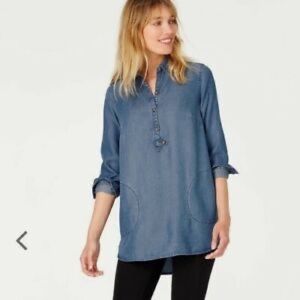 J Jill Denim Tunic